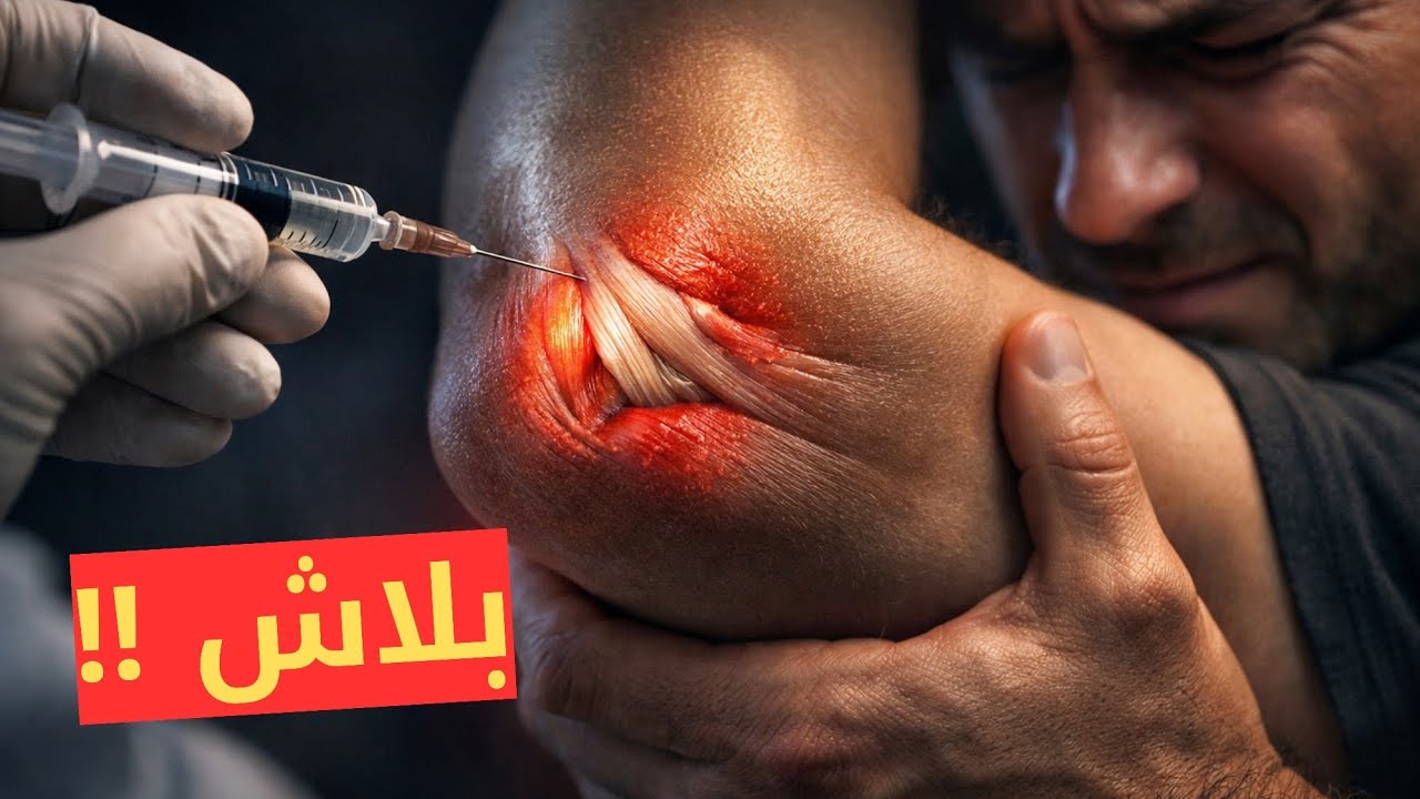حقنة الكورتيزون في الكوع | ولا ألبس دعامة ؟