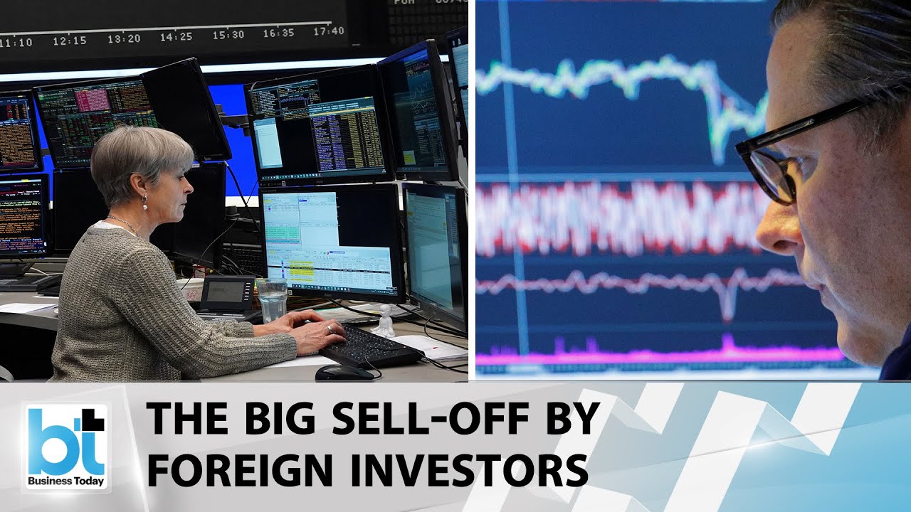 Foreign Institutional Investors continue massive selling in the Indian equity markets | #Stocks