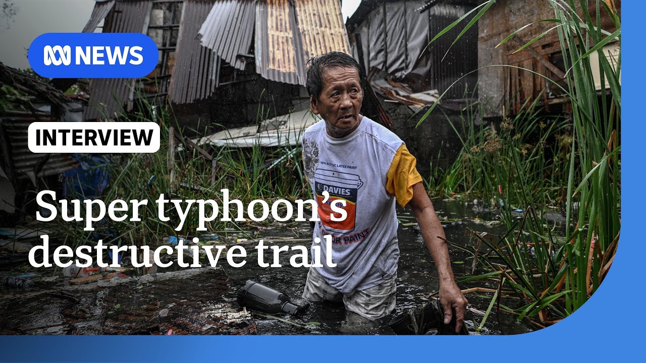 Death toll rises after Super Typhoon Fung-wong slams into the Philippines | The World | ABC NEWS