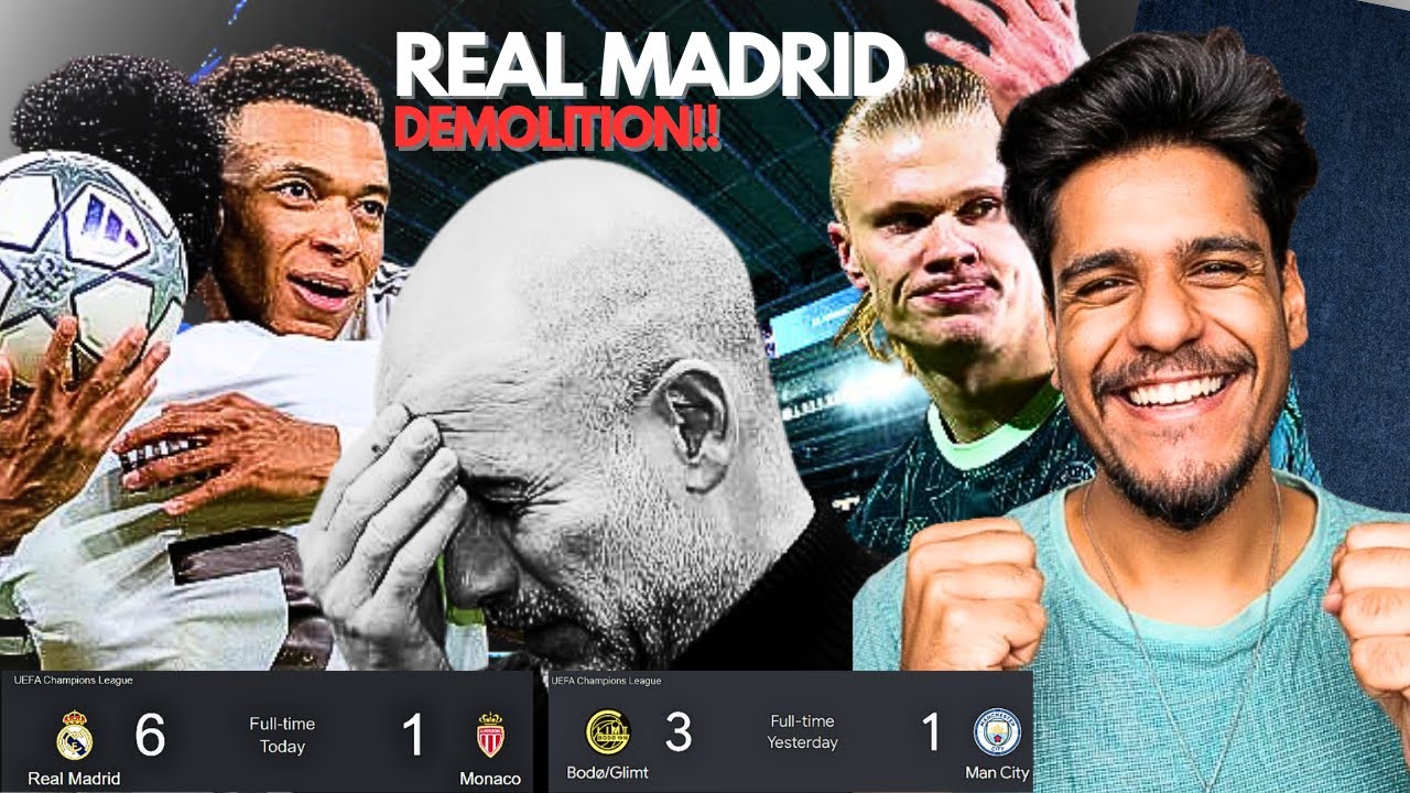 Arbeloa's REAL MADRID Is SCARY! 6-1 In CHAMPIONS LEAGUE. Man City is in Big TROUBLE!