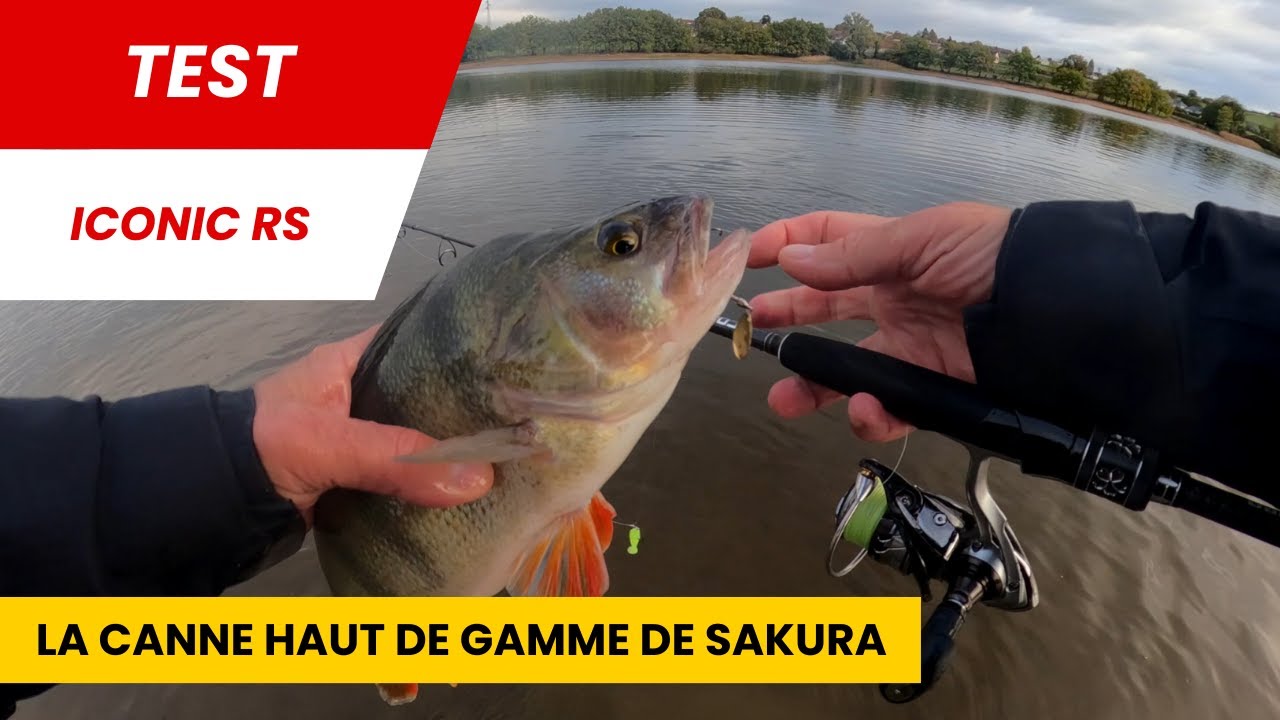 Test de la canne spinning Iconic RS de Sakura