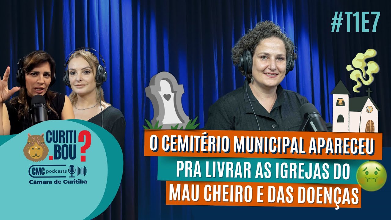 Cemitério Municipal de Curitiba: podcast revela histórias da “cidade dos mortos”