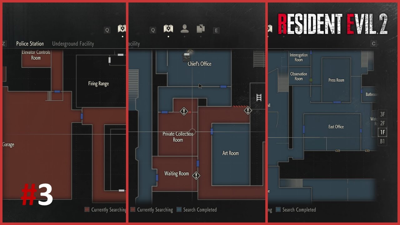 Episode Ini Cuma Ngebiru-Biruin Map Doang - Resident Evil 2 Remake [Claire 2nd Run] | Part 3