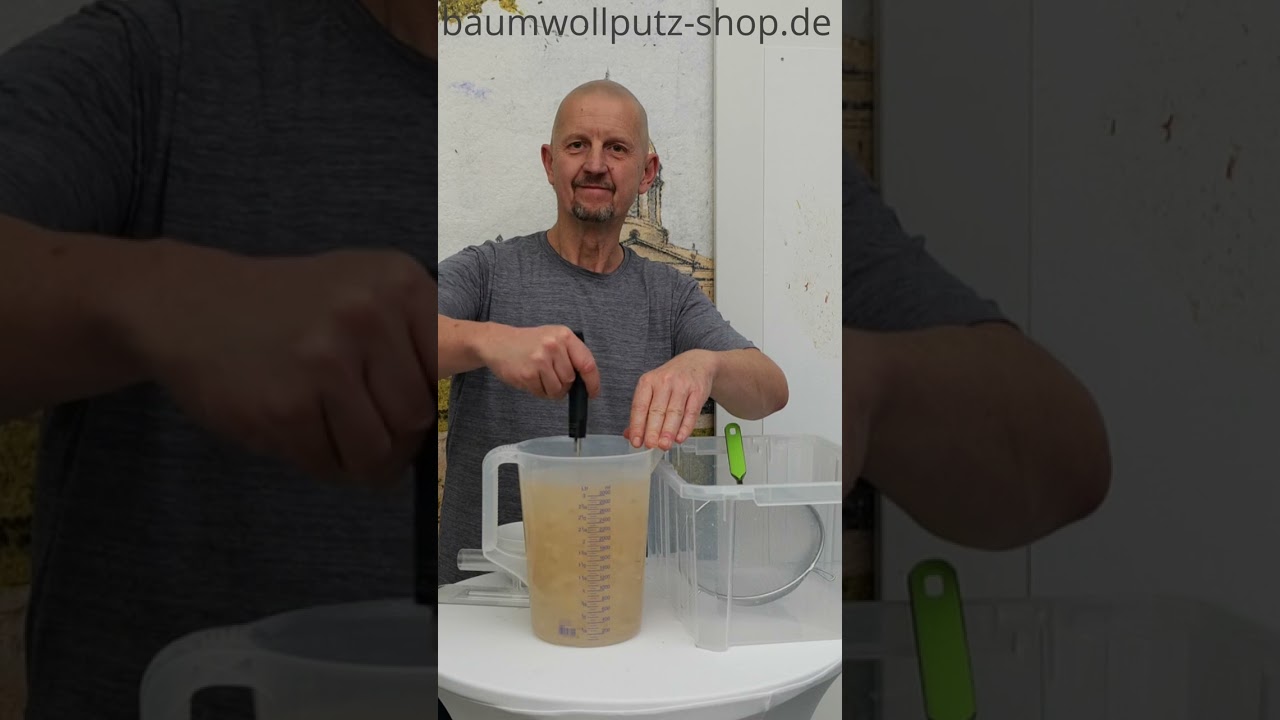 Baumwollputz Probekarte - Link zum Bestellen im obersten Kommentar