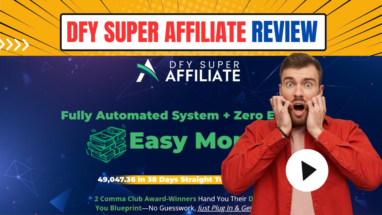 DFY Super Affiliate Review - Must-Watch Before You Buy This System!