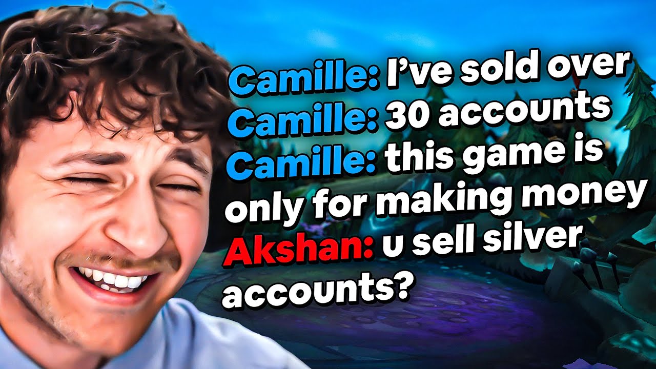 THE MOST CRINGE LEAGUE PLAYER