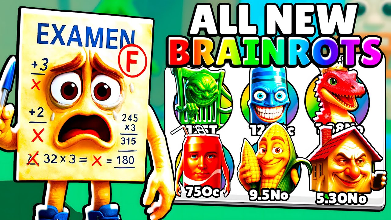 ОТКРЫВАЕМ ВСЕХ *НОВЫХ* BRAINROT в обновлении Brainrot Evolution! (Roblox)