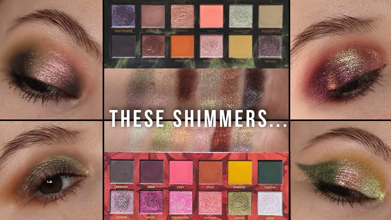 Unearthly Sorcerous Smoke and Fall Magic Palettes | Swatches + 2  looks with each palette