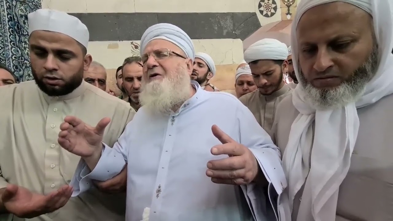 زيارة قبر السلطان صلاح الدين الأيوبي والدعاء عنده لأهلنا في غزة - تشرين الأول- ٢٠٢٣