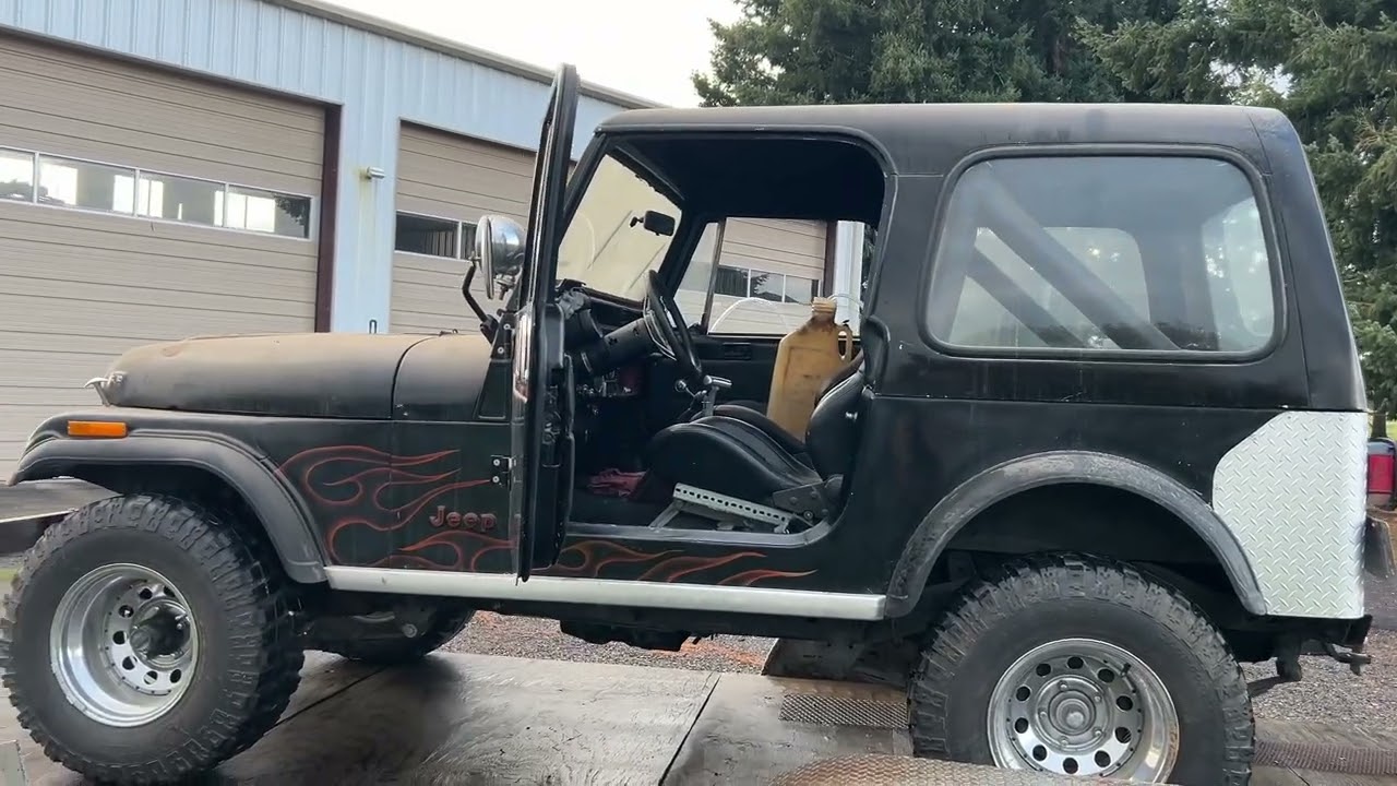 Jeep CJ7 with V8 swap project intro! 