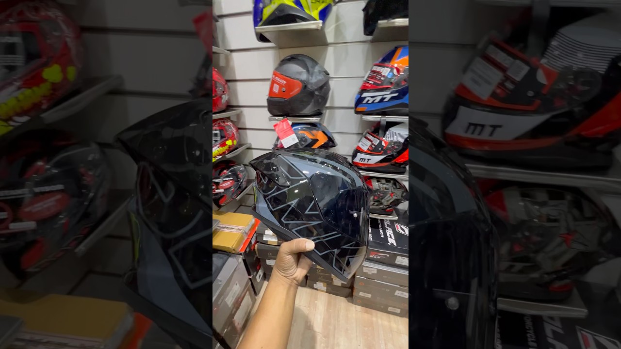Smk stellar stage graphics aerodynamic helmet! #smk #smkhelmets  #motorcycle #viralvideo 9664623785