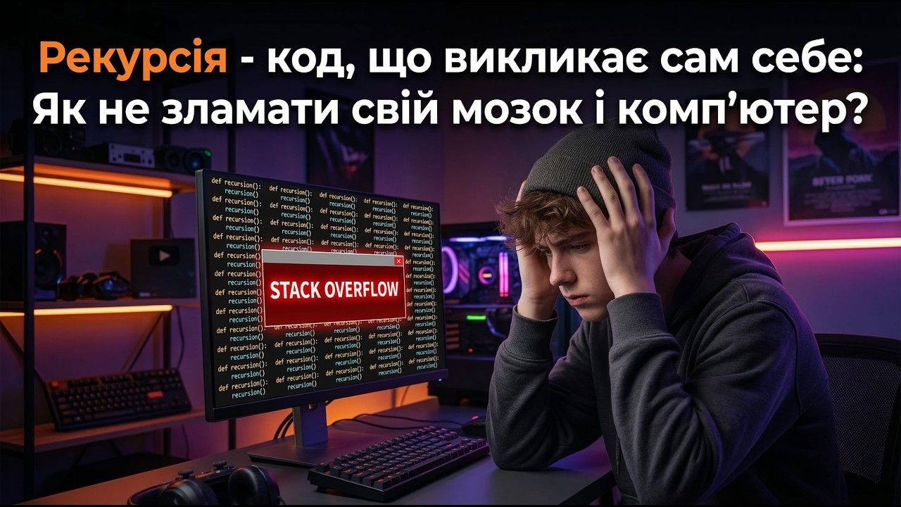 Рекурсія - код, що викликає сам себе: Як не зламати мозок і комп’ютер?