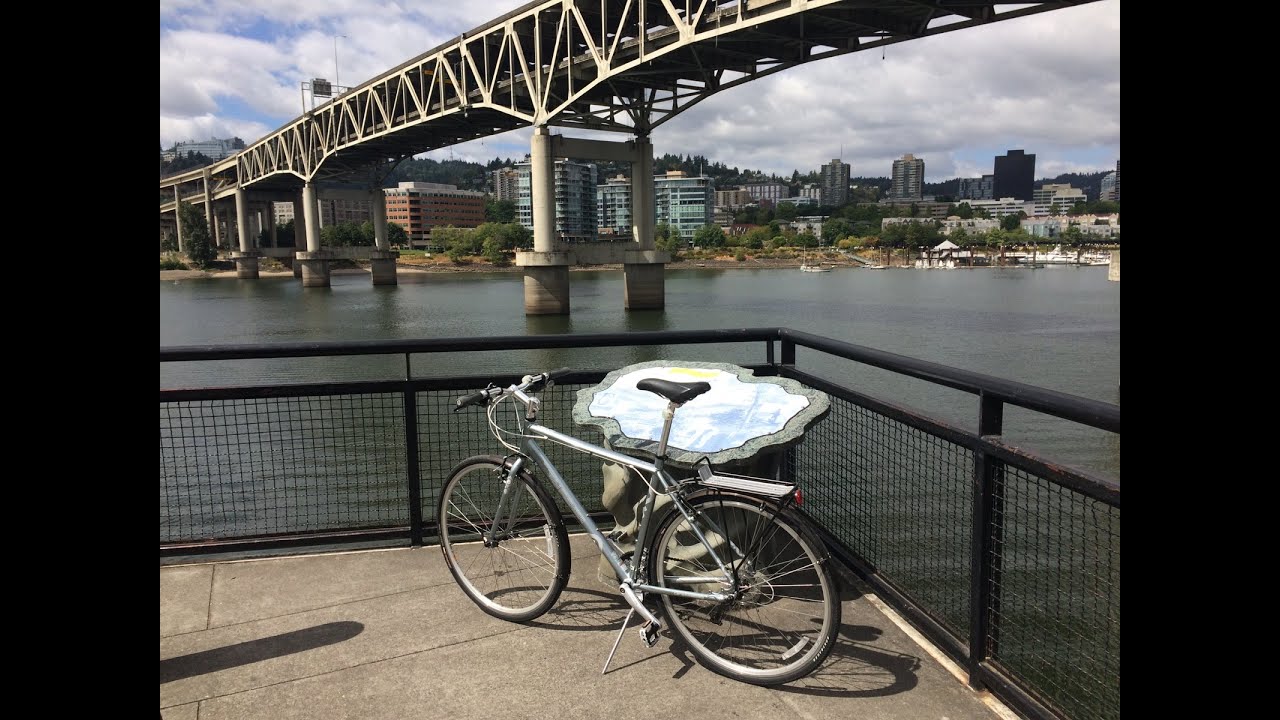 Biking Portland & Springwater Corridor Trail -  Portland, Oregon  - August 21, 2015