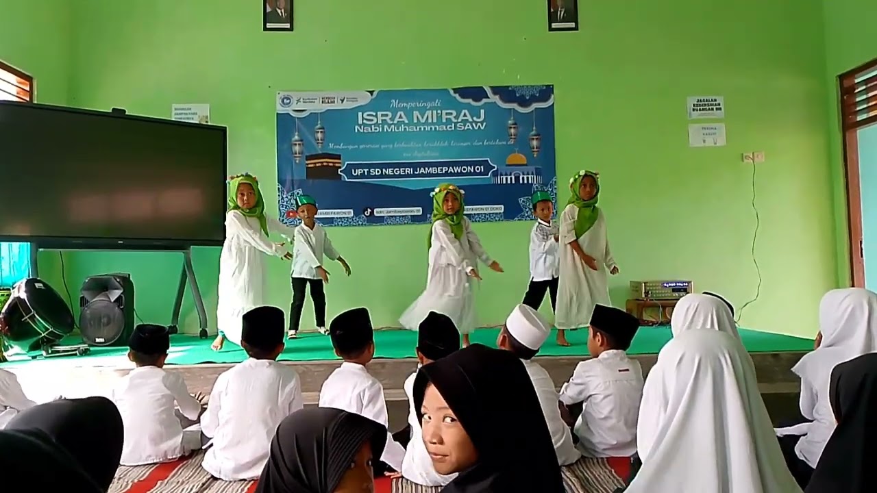 Isra mi'raj bersama TK DW jambepawon 
