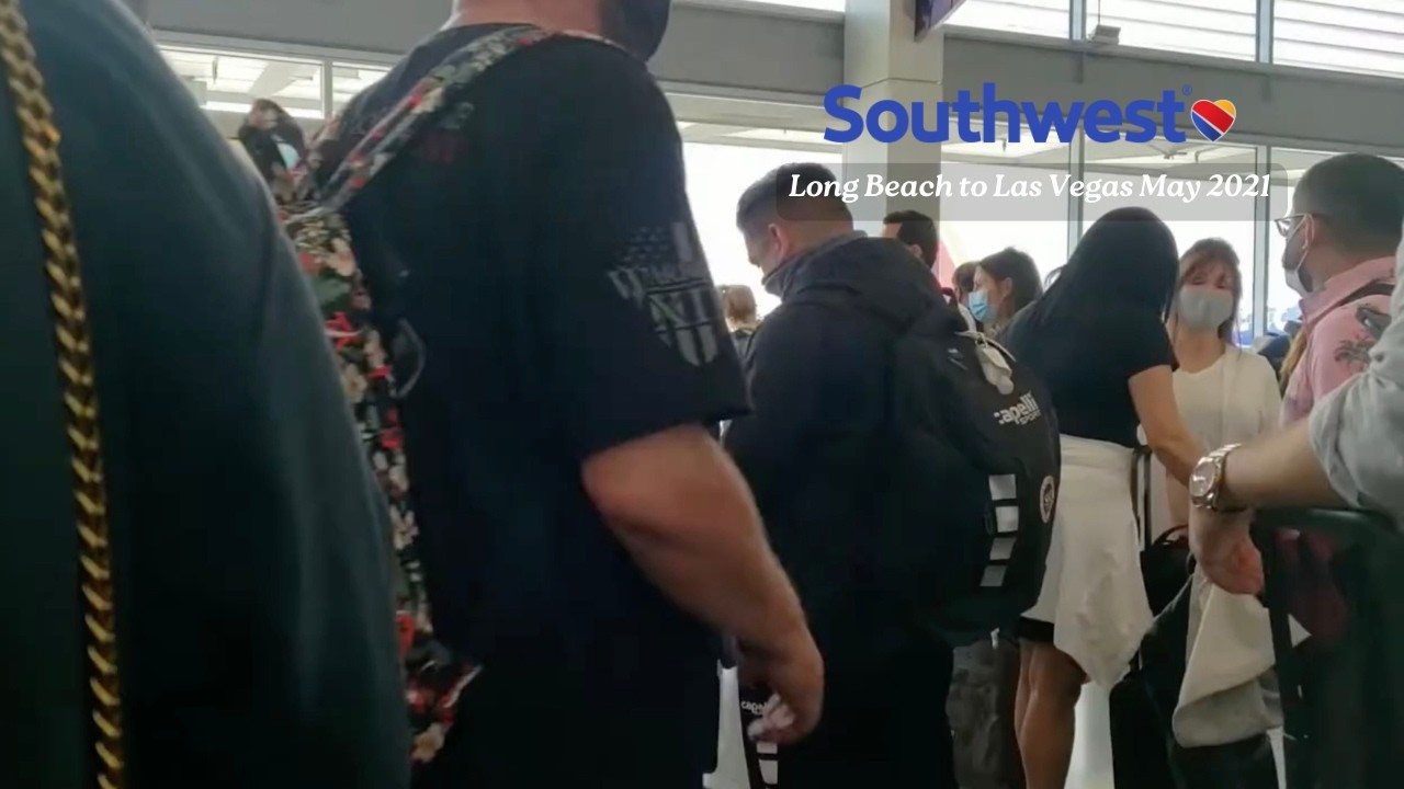 Southwest Airlines Trip Report | Long Beach (LGB) to Las Vegas (LAS) | Post-Covid | May 2021