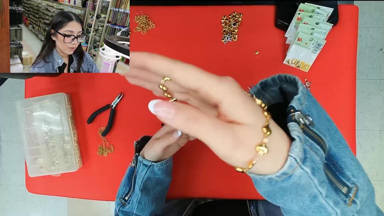 DIY Jewelry Live: Creating a Stunning Necklace with Our New 18K Heart Chain