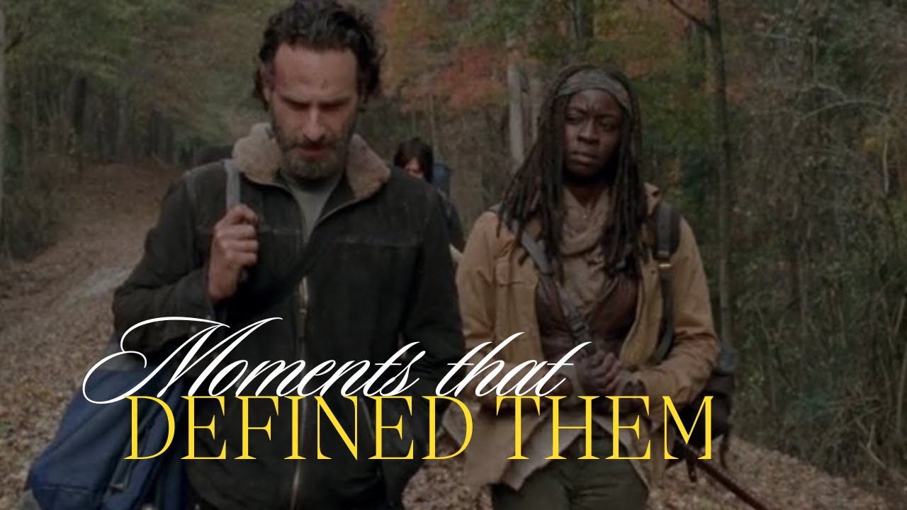 The Moments that Defined Them #thewalkingdead #rickgrimes #michonne #clips #richonne