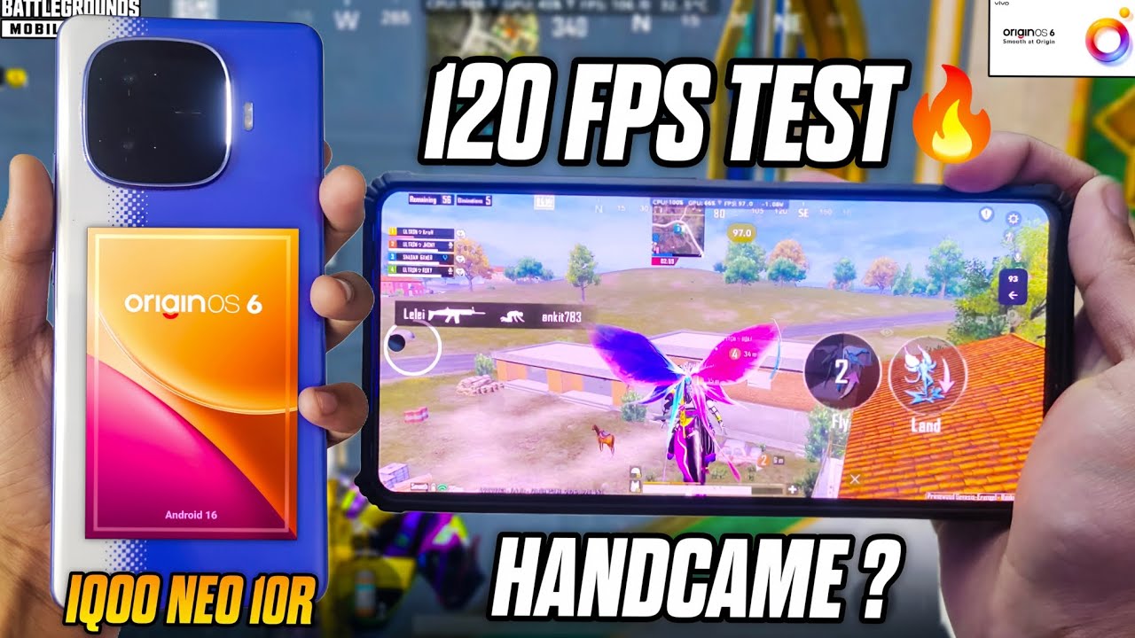 IQOO NEO 10R 💀 BGMI 4.2 UPDATE 120FPS TEST AFTER 6 MONTHS | LAG? HEATING?🤔