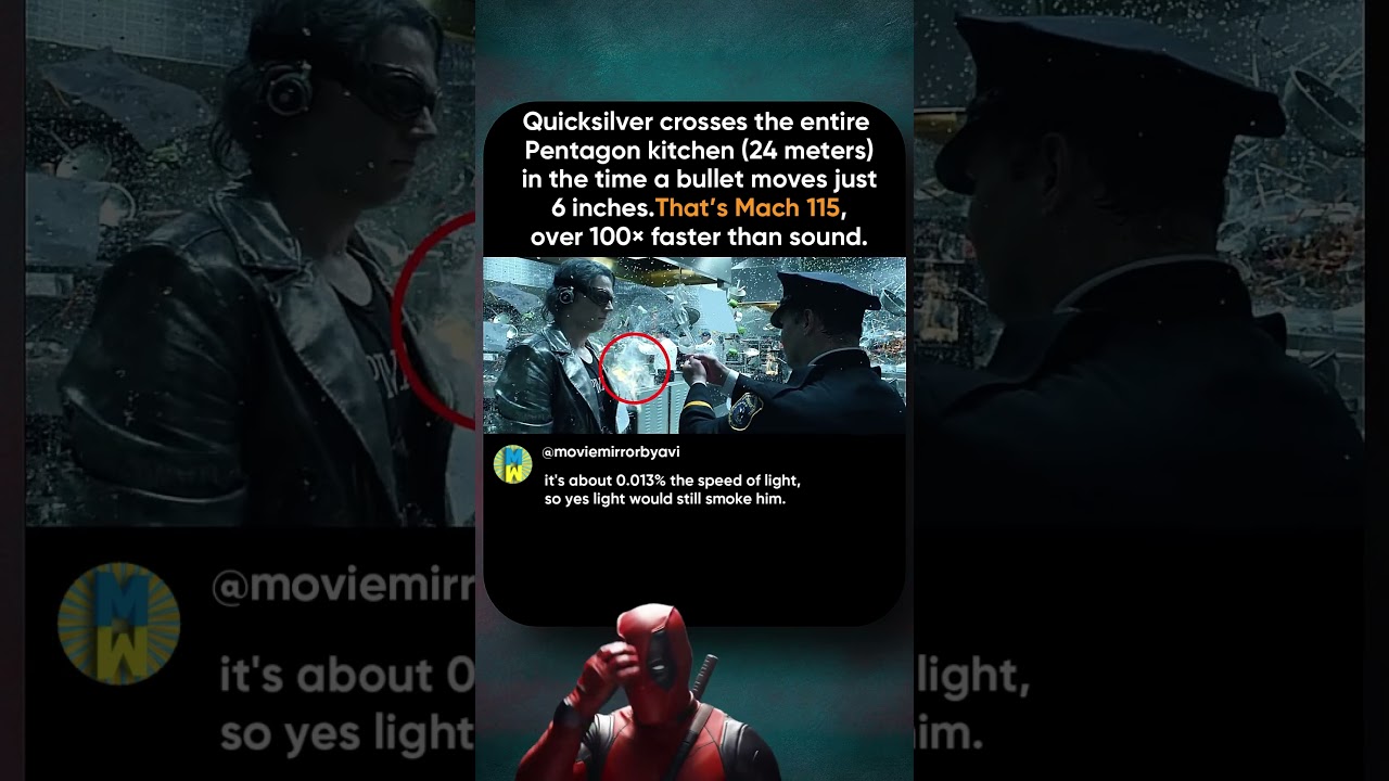 How Fast Is Quicksilver in X-Men? Pentagon Scene Explained!