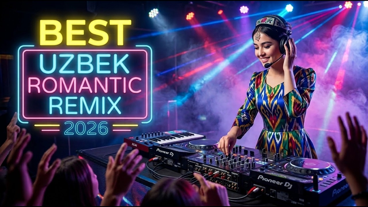 Best Uzbek Romantic Remix 💕 DJ Love Songs Viral Uzbekistan 2026 | Night Club Energy 🌙