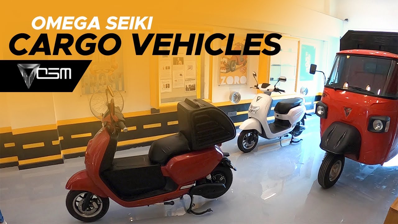 Omega Seiki : Cargo Loaders and Scooters | Showroom Visit | VLOG