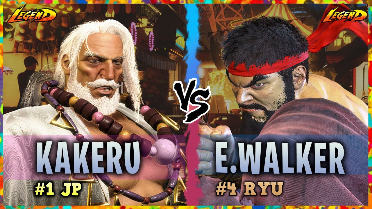 SF6 ▰ Ranked #1 JP ( Kakeru ) Vs. Ranked #4 Ryu ( EndingWalker ) 『 Street Fighter 6 』