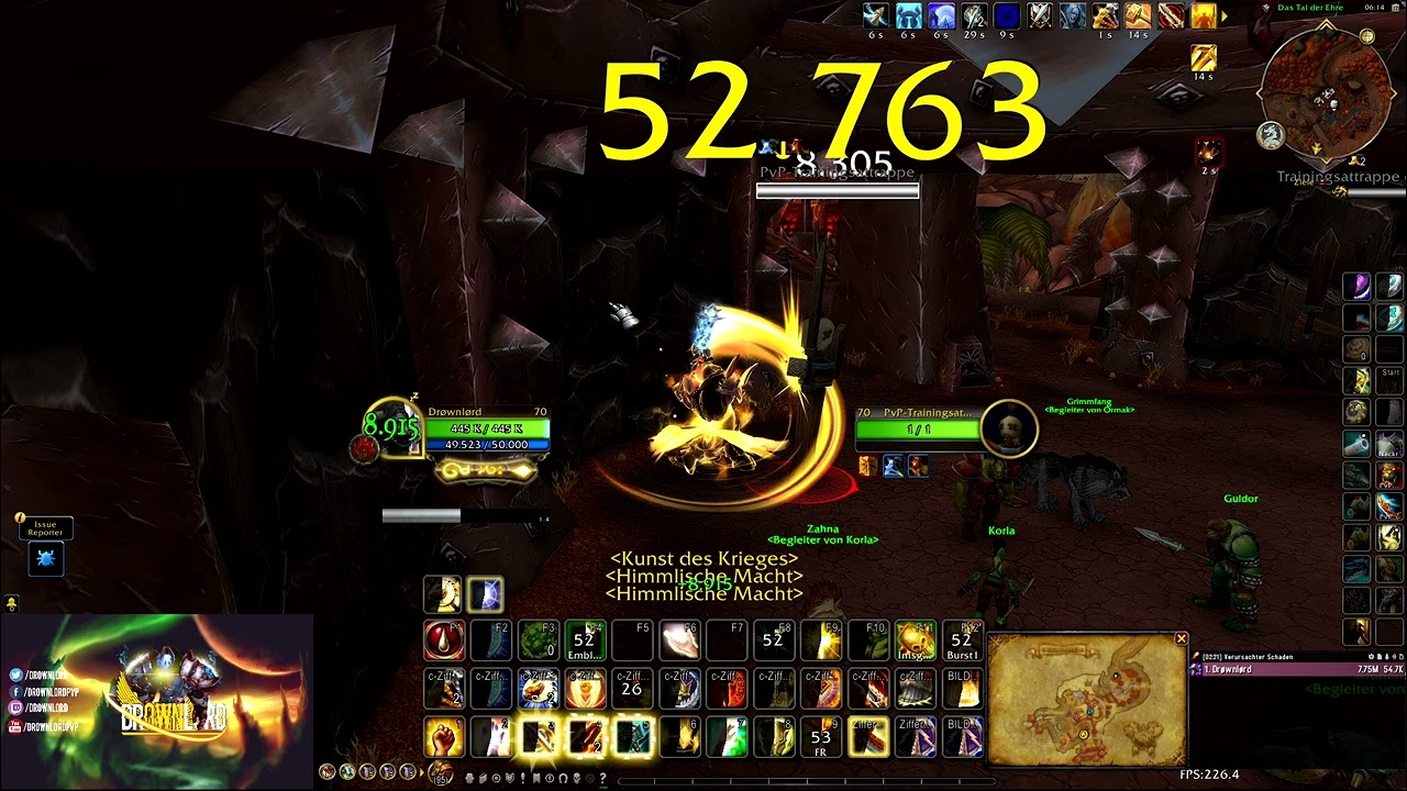 [WoW-Dragonflight] PTR 10.0.7 Ret DPS Test Wake Full FR TS Build48520