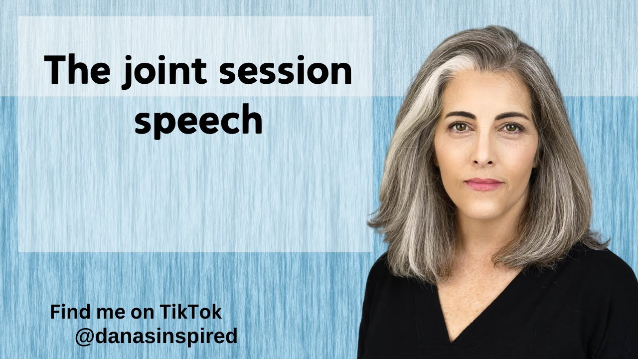 The joint session speech