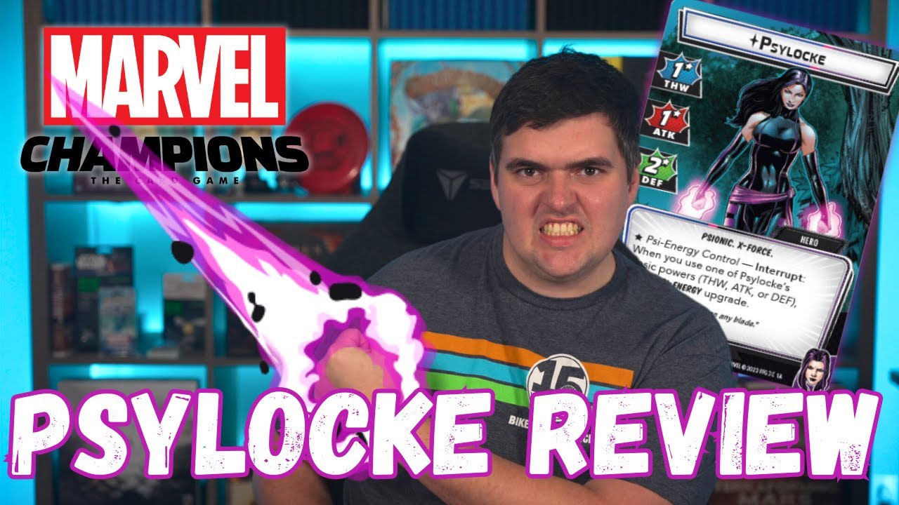 Psylocke Marvel Champions Review - Hero Spotlight