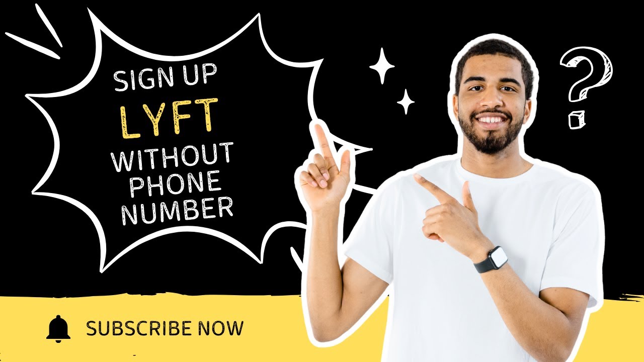 How to sign up Lyft  without a phone number