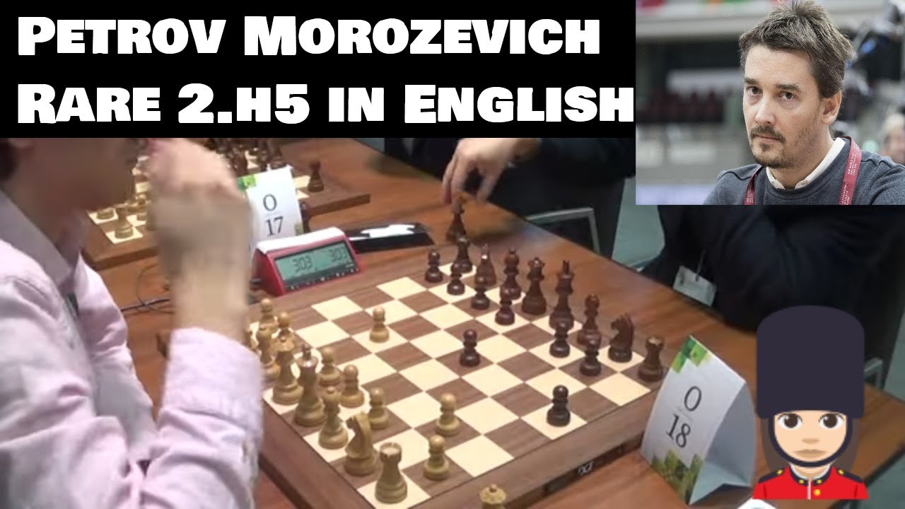 Petrov - Morozevich | Countering English opening with early h5!