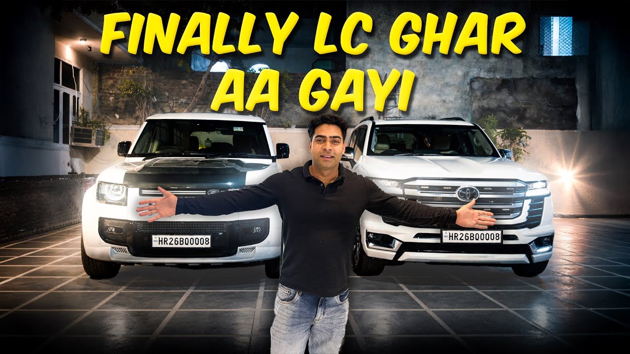 Finally LC300 Ko ghar le aaye sab ko surprise de diya ￼|| Ajju0008