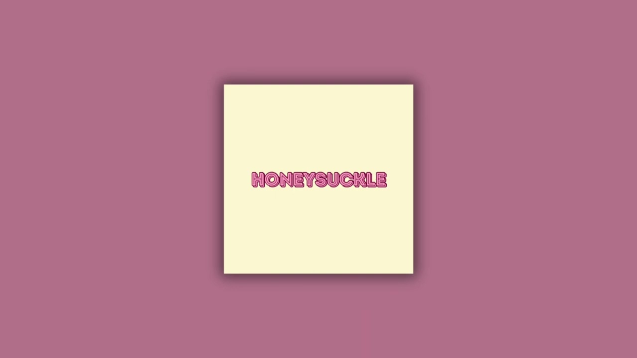Honeysuckle by Fulton Lee (Official Lyric Video)