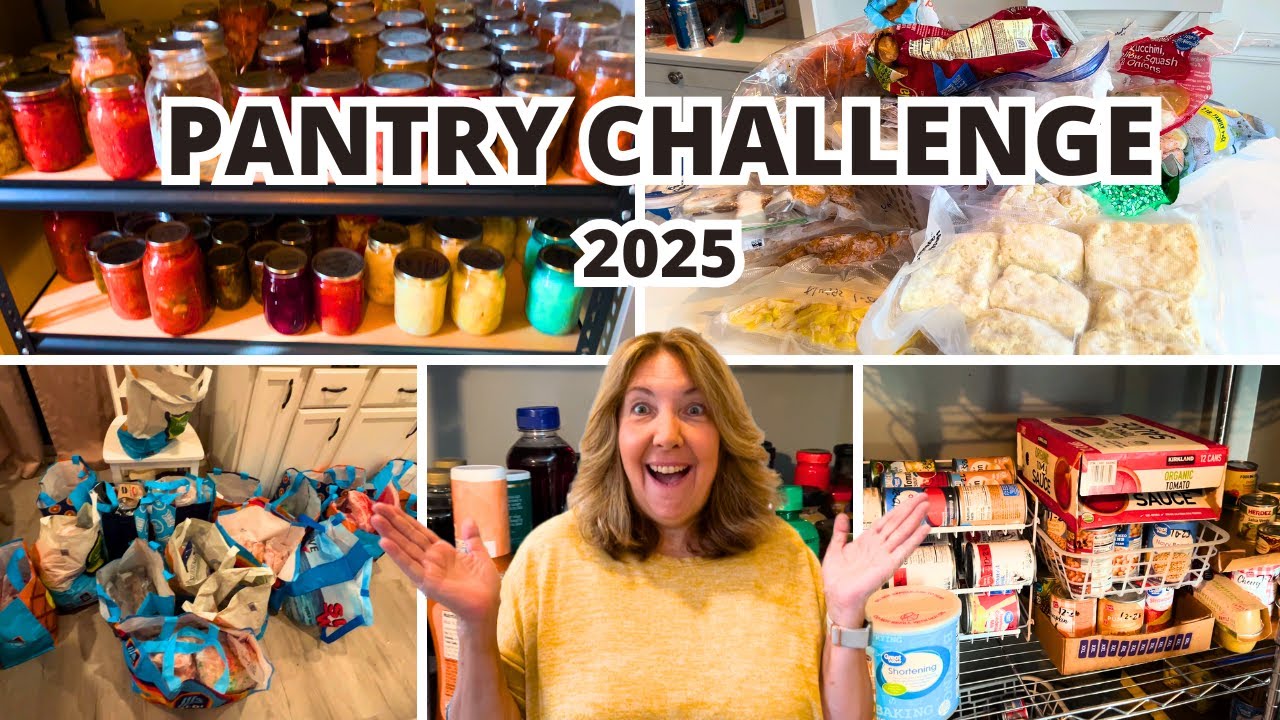 January Pantry Challenge Extreme Freezer Cleanout! Low Spend Month #threeriverschallenge
