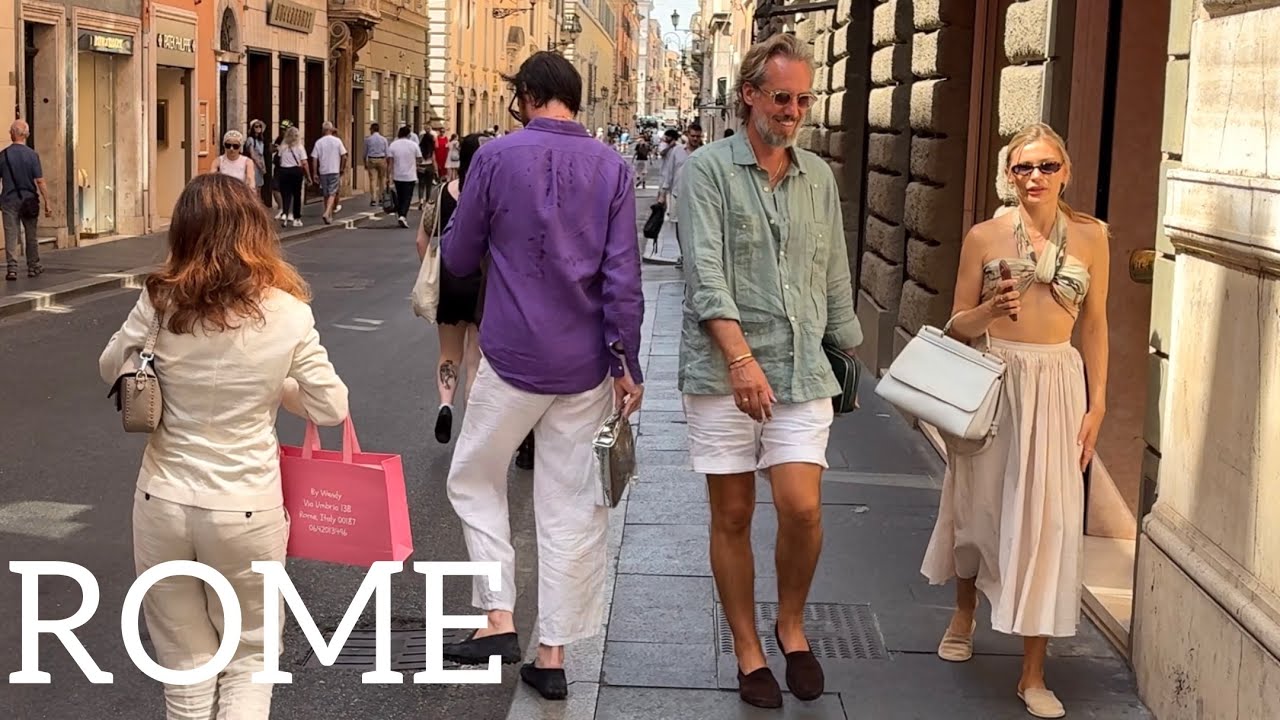 🌸 ITALIAN STREET FASHION OR HOT AUGUST 2026 IN ROME🇮🇹