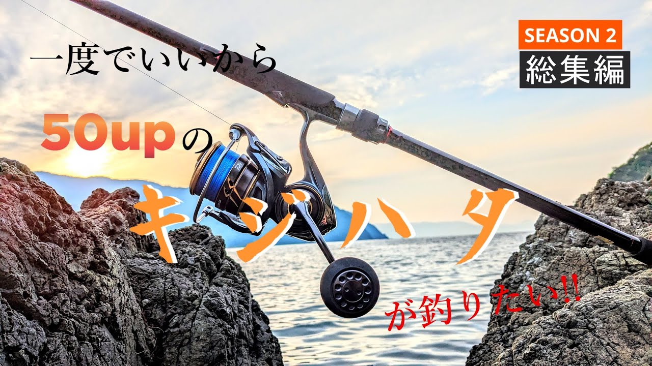 【ロックフィッシュ】一度でいいから50upのキジハタが釣りたい!! SEASON2【一気見・総集編】