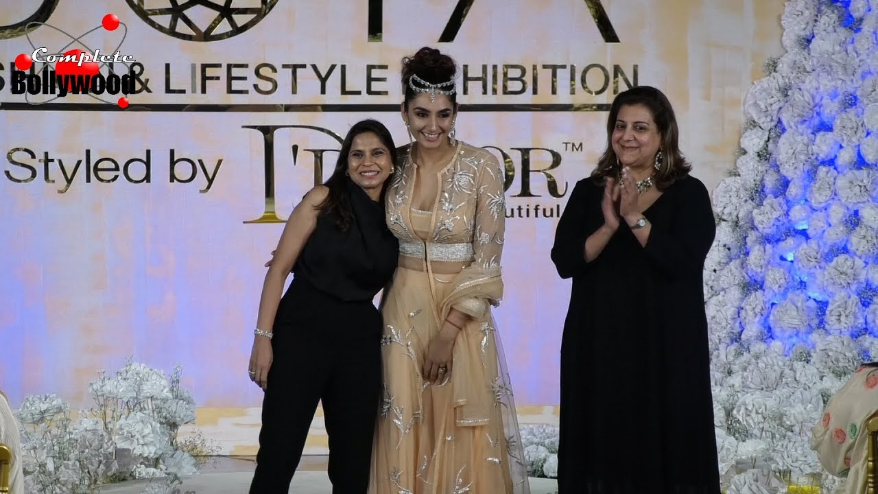 Models Walk Ramp For Bhairavi Jaikishan At Joya Fashion & Lifestyle Exhibition