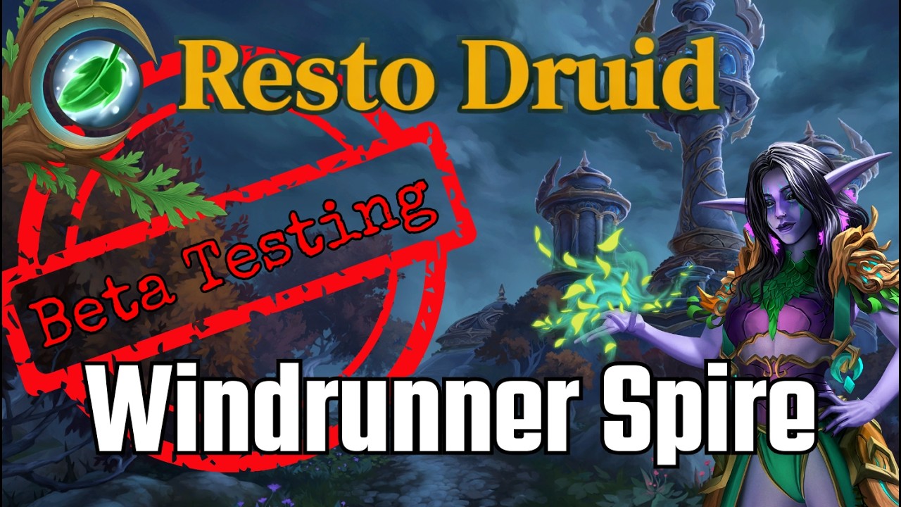 Restoration Druid | Windrunner Spire +15 | Midnight Beta