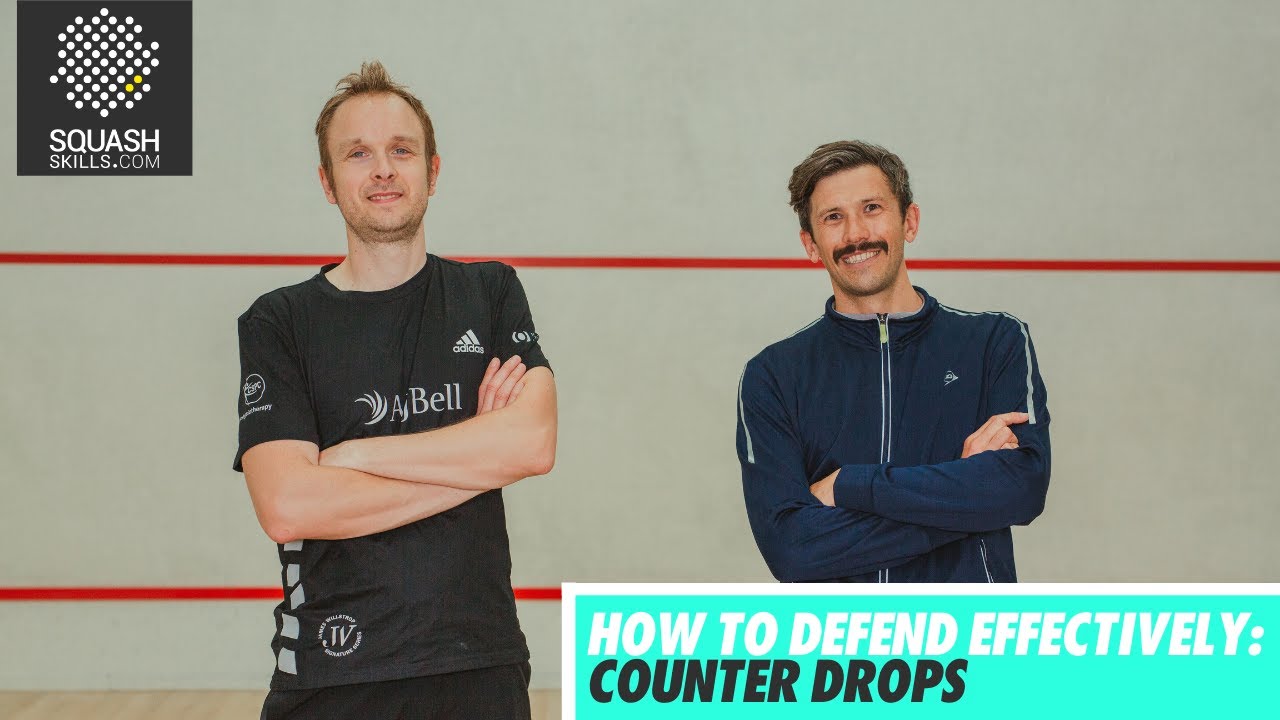 Squash tips: How to defend effectively with James Willstrop - Counter Drops