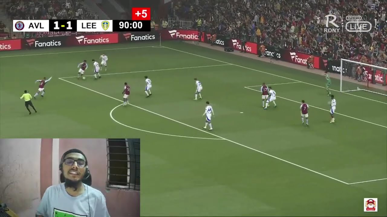 🔴LIVE : Aston Villa vs Leeds United | English Premier League 2026 | PES 21 Simulation Gameplay