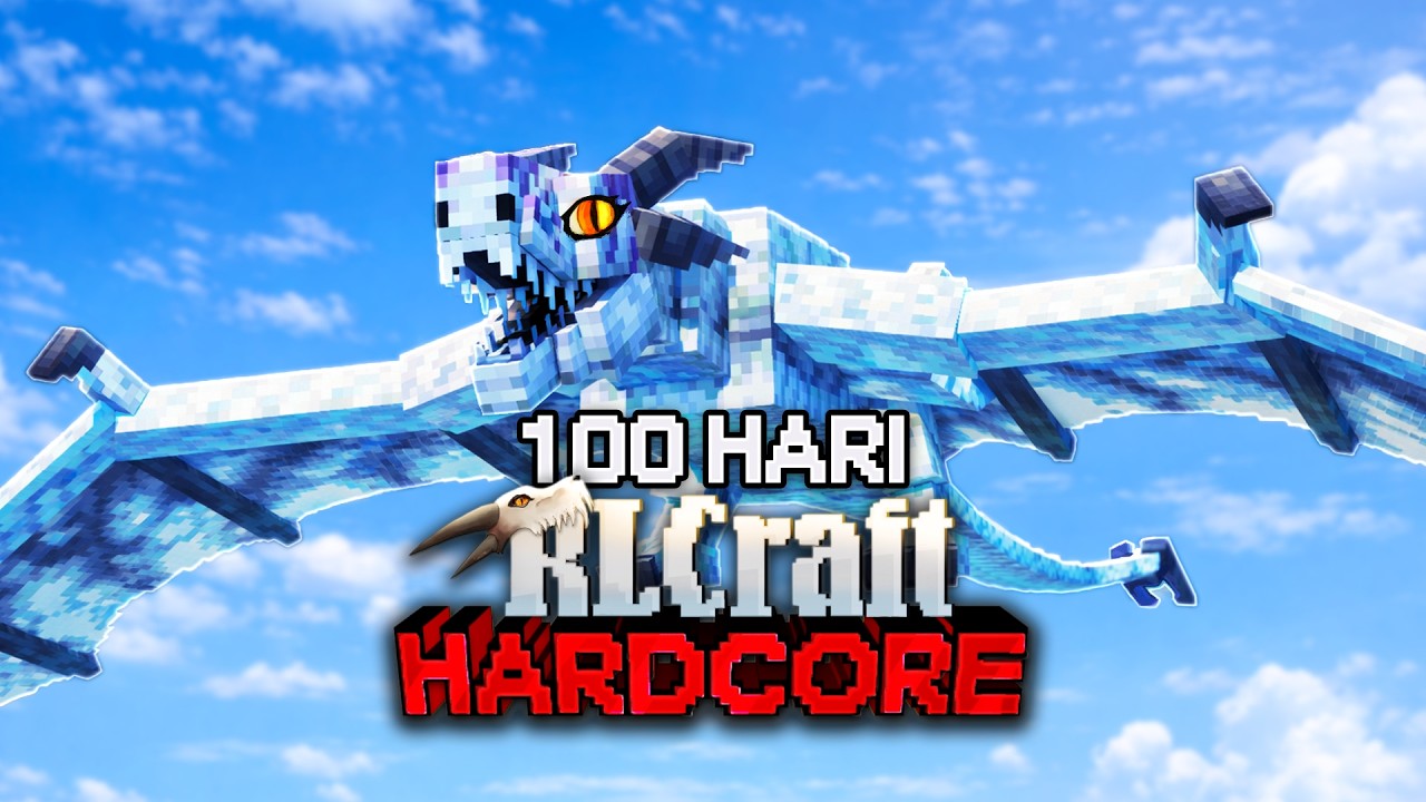 100 Hari Bertahan Hidup Di RLCRAFT Hardcore! v2.9.3