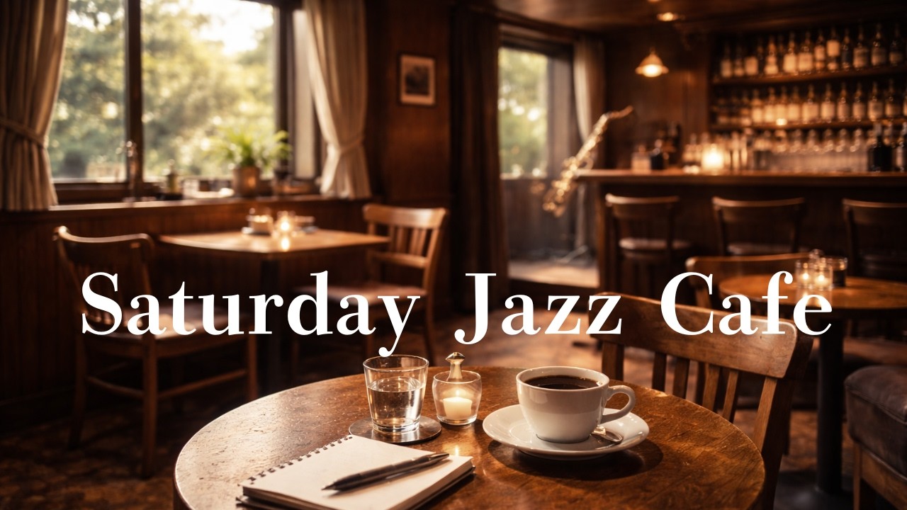 Saturday Jazz Cafe ☕ Smooth Sax BGM for a Relaxing Weekend