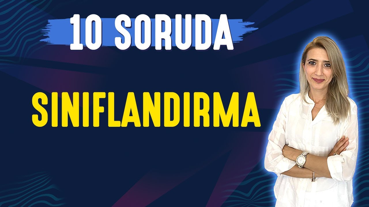 📌10 SORUDA l SINIFLANDIRMA | TYT 9.SINIF l Seda Hoca Biyoloji 🤗