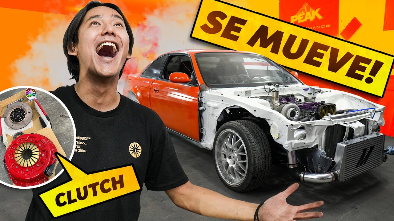 INSTALANDO CLUTCH Y TRANSMISION AL SILVIA 2JZ | Kenyi Nakamura