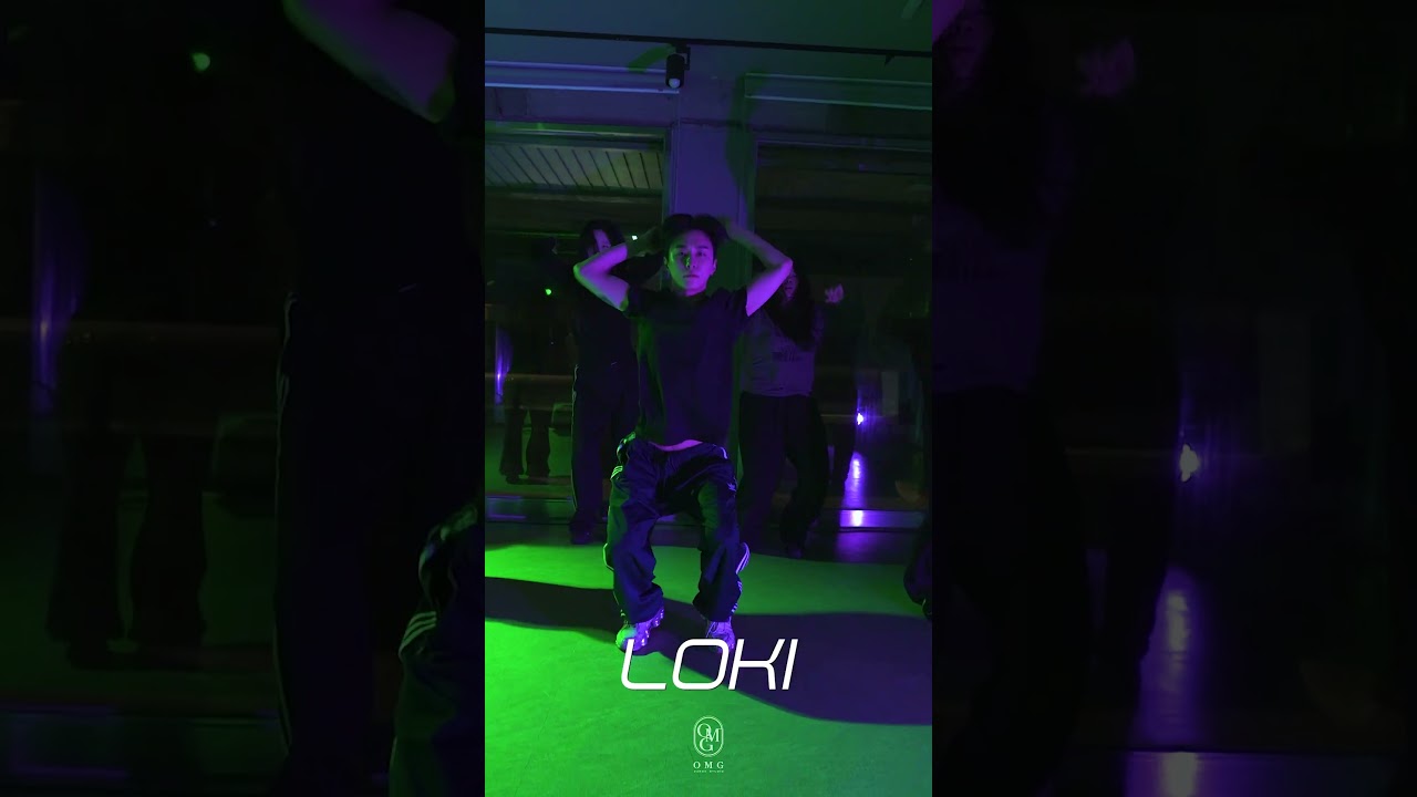 LOKI Choreography / #shorts #LOKI #SeanPaul #FeelAlright #lokichoreography #omgdancestudio #오엠지