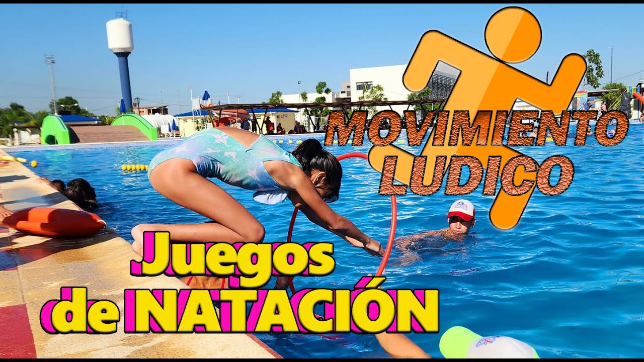 Juegos de iniciación a la natacion para niños - Habilidades acuáticas