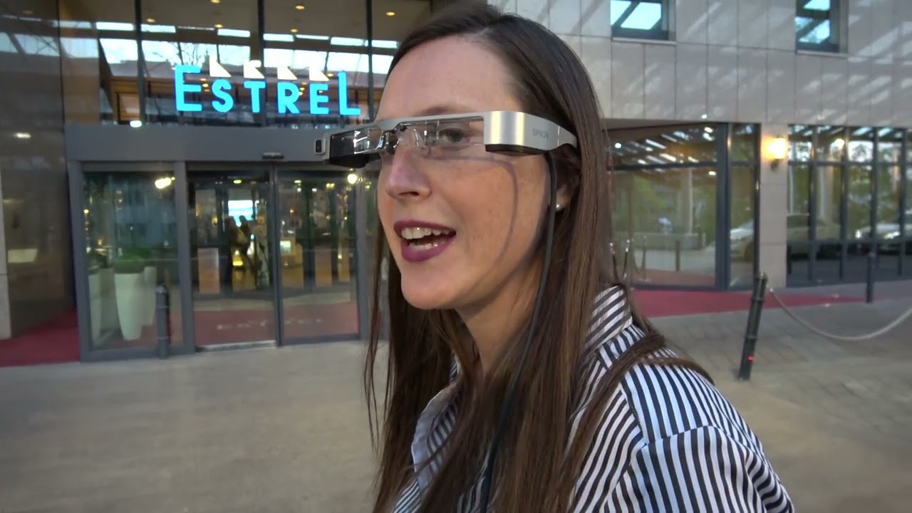 AR Smart Glass targeted at 20 somethings, Drone Market | Epson Moverio BT 300, Si OLED