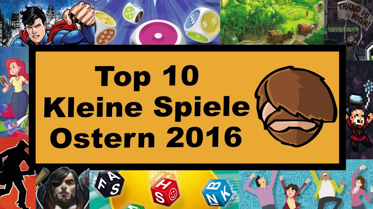 Top 10 Kleine Spiele für Ostern 2016 - Cron