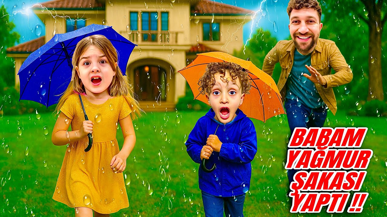 KUZEY ELİF YAĞMUR ŞAKASI ‼️ BABAMDAN İNTİKAM ALDIK !!