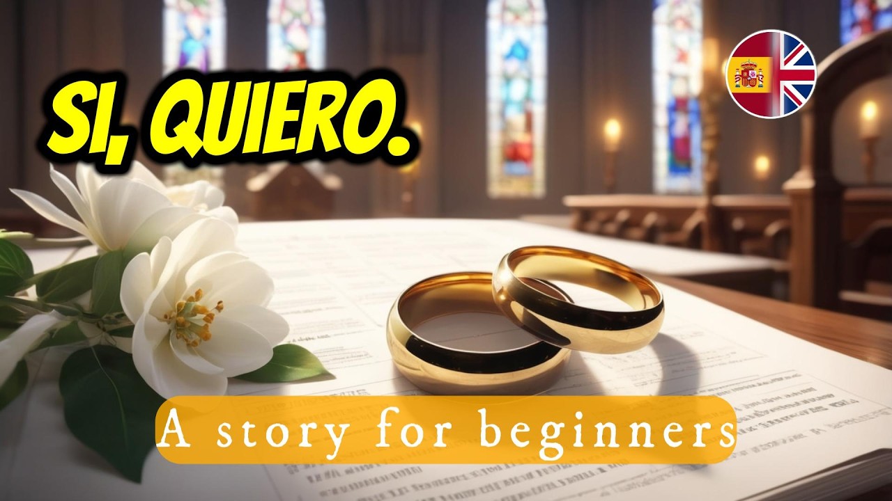 A Magical Spanish Wedding 💍 | Learn Spanish with a Short Story  🌟